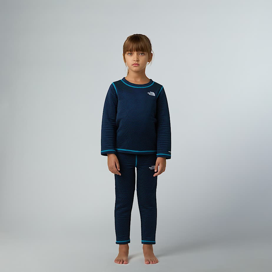 DotKnit thermische basislaagset voor kinderen TNF ALT13