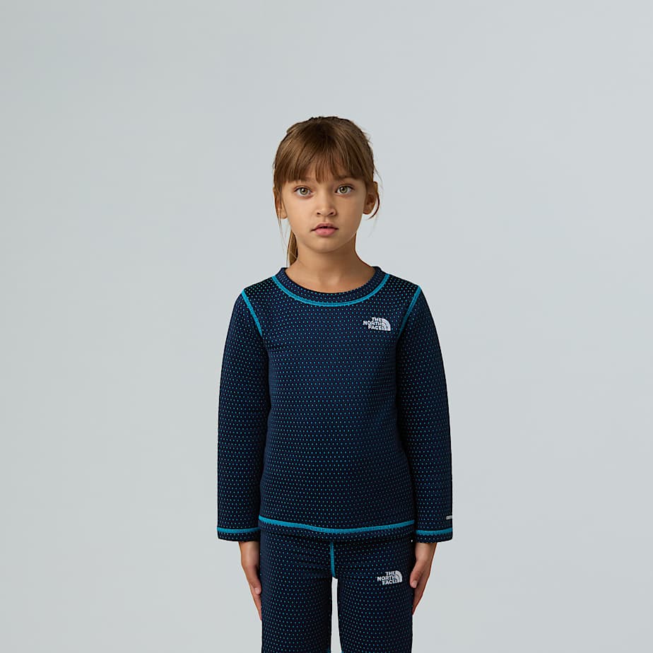 DotKnit thermische basislaagset voor kinderen TNF ALT15