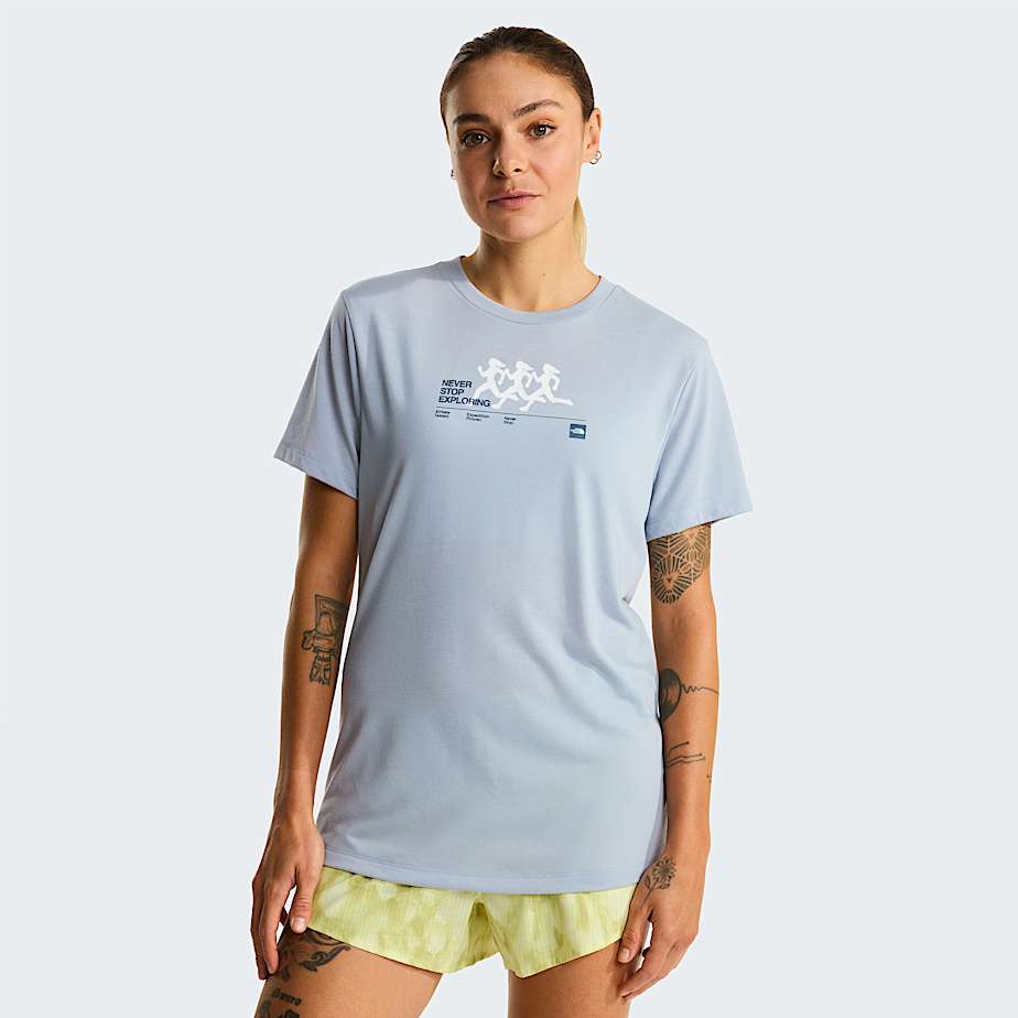 Bitmap Silhouette Graphic TShirt W TNF HERO