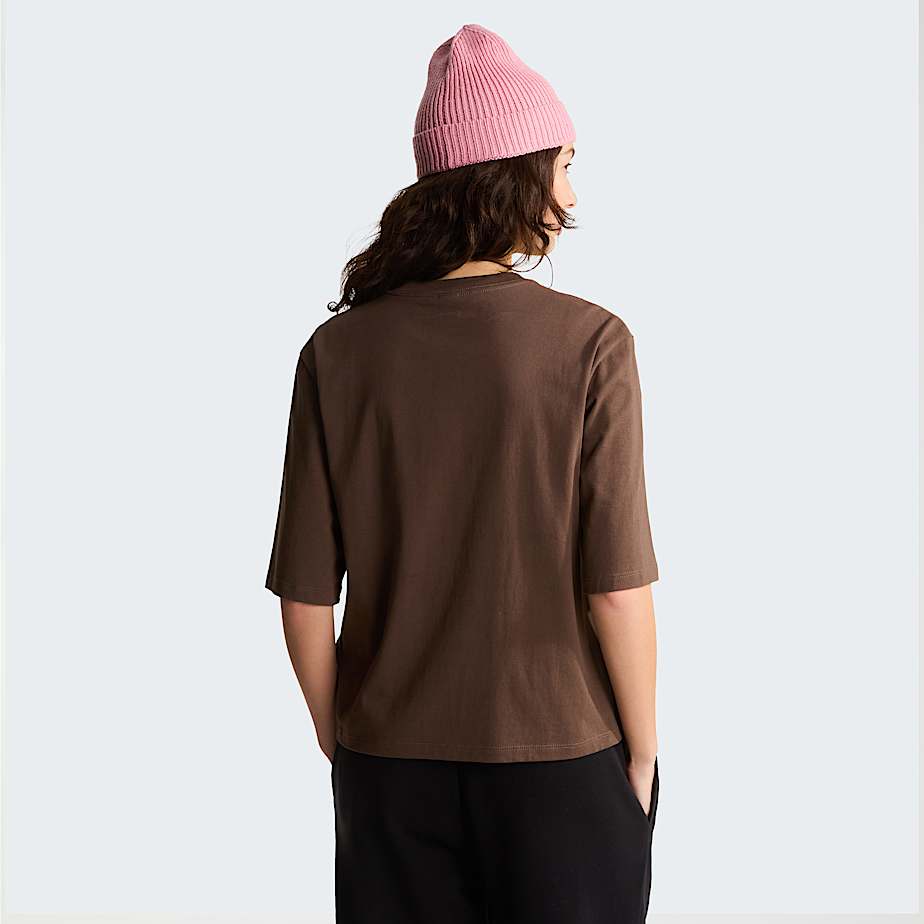 Tshirt boxy dcontract TNF Essential Simple Dome pour femme TNF ALT3