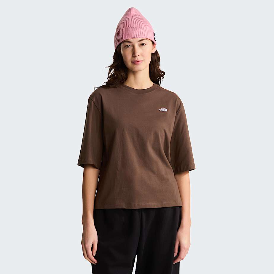 Tshirt boxy dcontract TNF Essential Simple Dome pour femme TNF HERO
