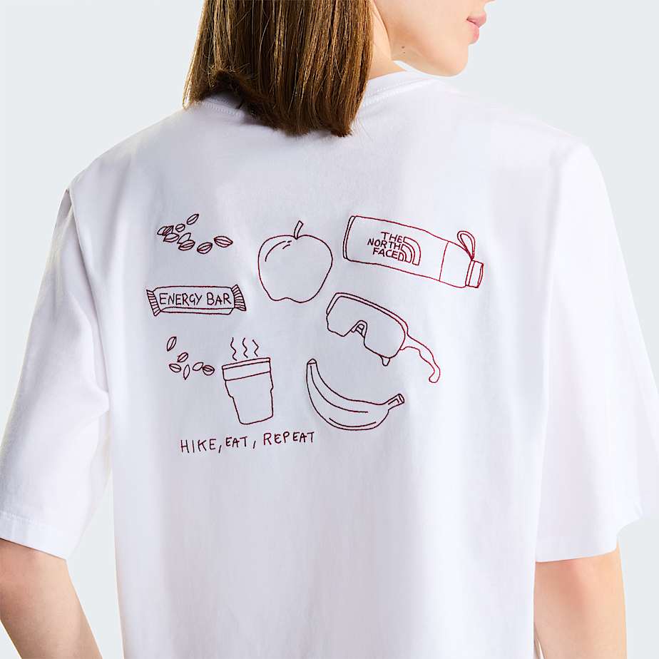 Tshirt graphique Hike Picnic coupe boxy pour femme TNF ALT5