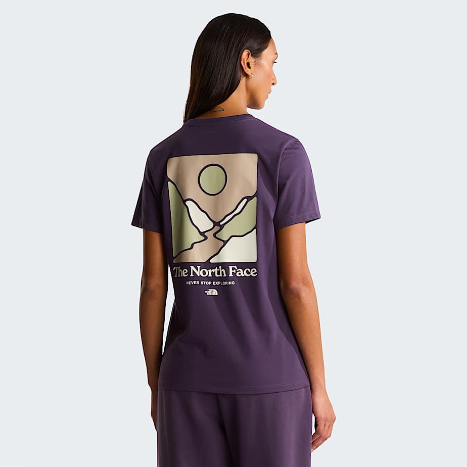 Tshirt standard Monte Graphic pour femme TNF HERO