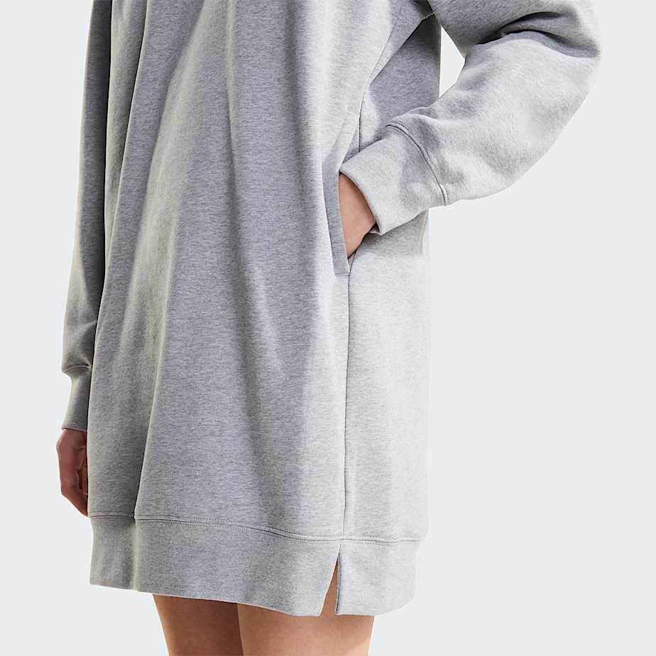Essential Simple Dome Kapuzenkleid in Relaxed Fit Damen TNF ALT5