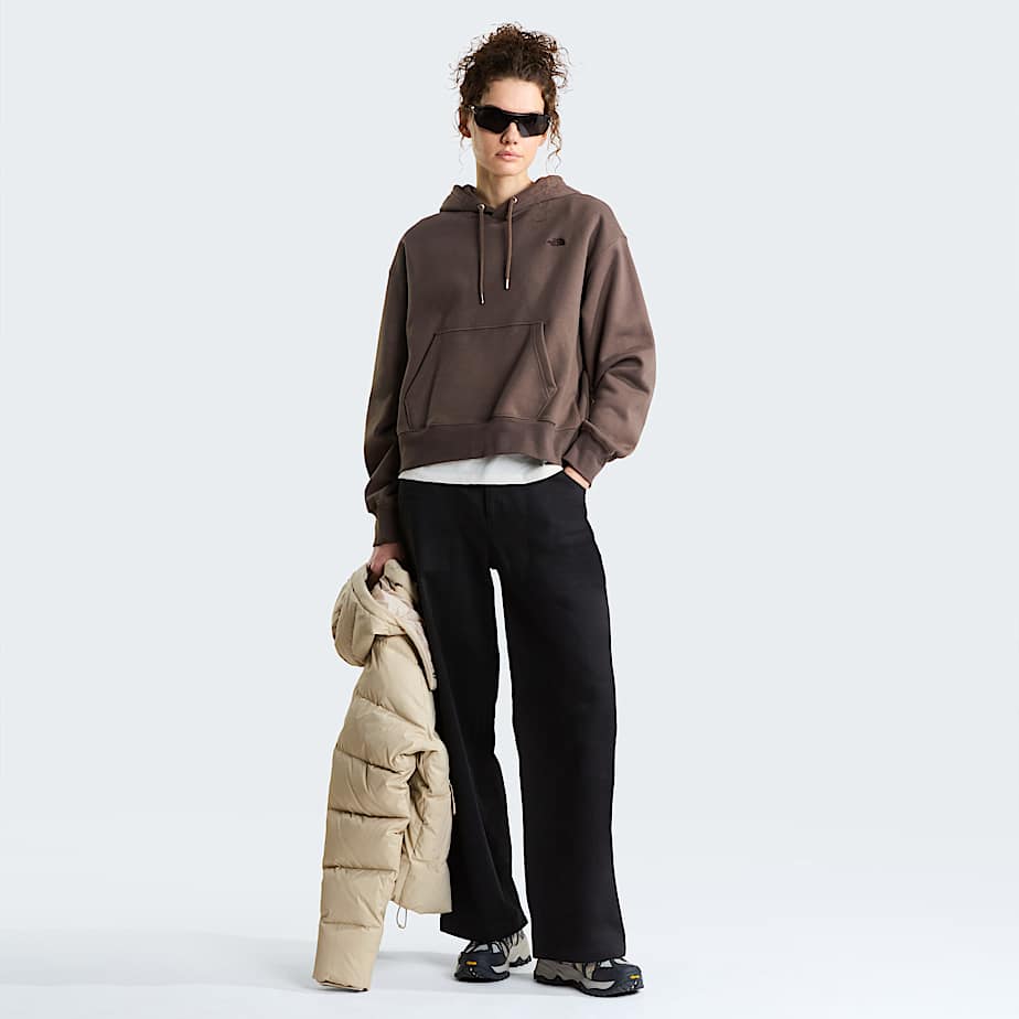 TNF Essential Simple Dome Boxy Oversized Hoodie W TNF ALT1
