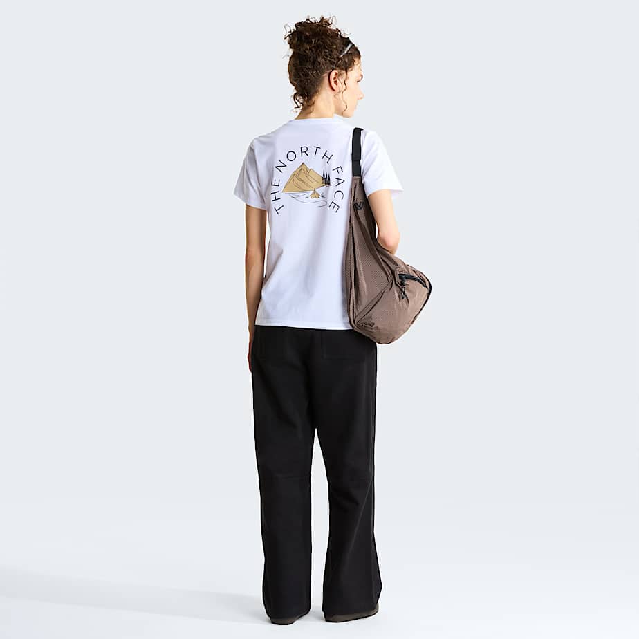 Tshirt coupe regular Mountainscape pour femme TNF ALT2
