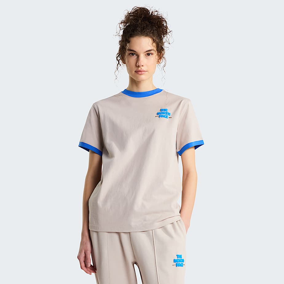Tshirt graphique dcontract Explore Fonts pour femme TNF HERO
