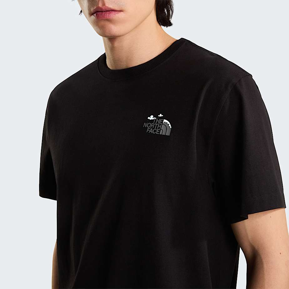 Tshirt graphique dcontract Natural High Society unisexe TNF ALT6