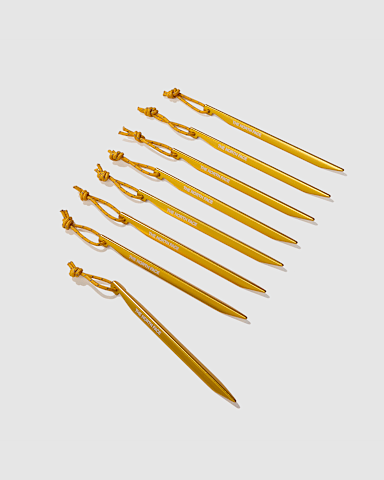 Piquets de tente VStake M lot de 8 TNF Summit Gold HERO