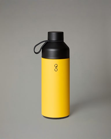 The North Face X Ocean Bottle 09L Water Bottle TNF Summit GoldTNF Black ALT2