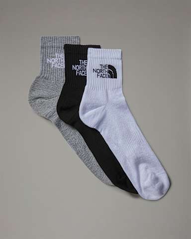 Chaussettes courtes avec amorti Multi Sport TNF Black Assorted HERO