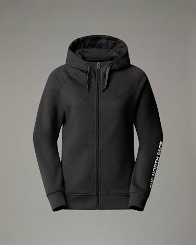 Womens Zuum FullZip Fleece Hoodie TNF TNF BlackNPF HERO