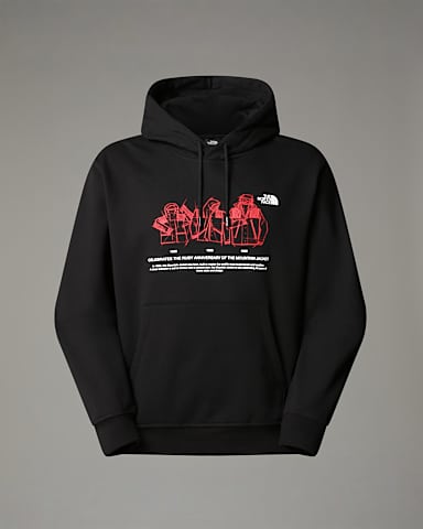 Mountain Jacket Anniversary relaxed hoodie TNF TNF Black HERO