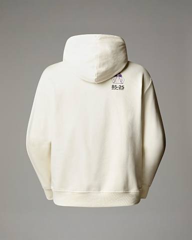 Mountain Jacket Anniversary Relaxed Hoodie TNF White Dune ALT1