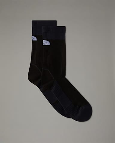 Trail Run Crew Socks TNF TNF Black HERO