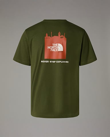 Camiseta Germany Redbox para hombre TNF Terrarium Green Bombay Orange White Dune ALT1