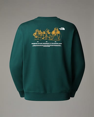 Mountain Jacket Anniversary Relaxed Sweatshirt TNF Deep Nori HERO