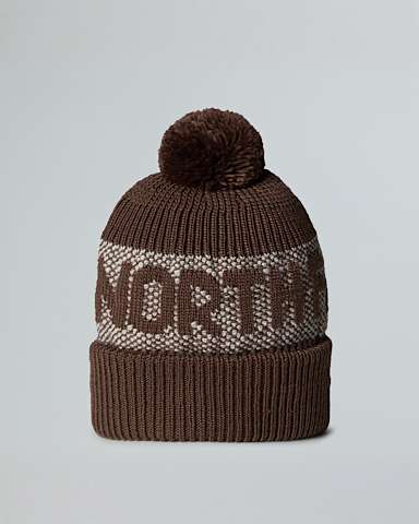 Retro Cabinbeanie TNF Smokey BrownWhite Dune HERO