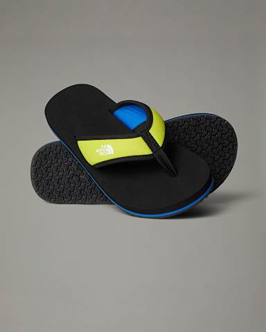 Teens Base Camp FlipFlops TNF Sulphur Spring GreenHero Blue HERO