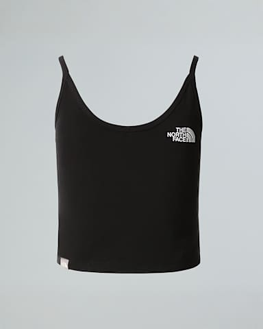 Cropped tanktop voor dames TNF TNF Black ALT2