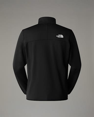 Mens Crest FullZip Fleece TNF TNF Black ALT2