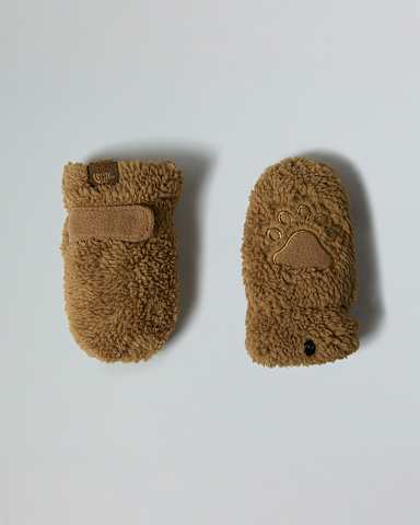 Baby Bear Mittens TNF Teddy Brown HERO