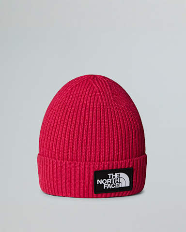 Kids TNF Logo Box Cuffed Beanie TNF Lali Guran HERO