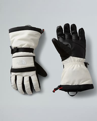 Womens Montana Ski Gloves TNF White Dune HERO