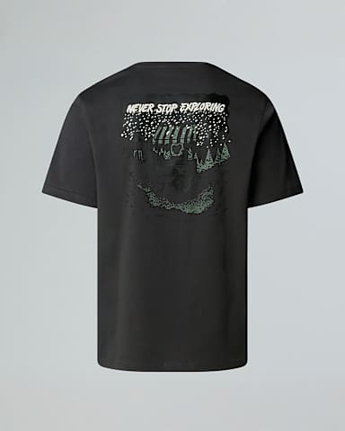 Tshirt dcontract Powder Days Graphic unisexe TNF Asphalt Grey HERO