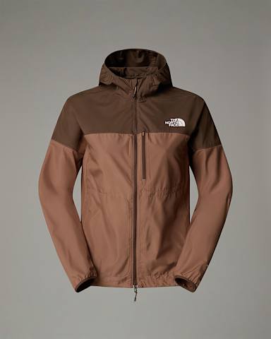 Womens Higher Run Wind Jacket TNF LatteSmokey Brown HERO