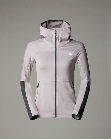Womens Kikash Hooded Jacket TNF Moonstone GreyAsphalt Grey hero