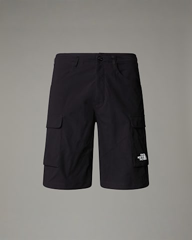 Mens Exploration Cargo Shorts TNF TNF Black HERO