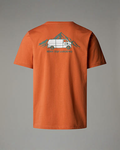 Tshirt Outdoor Graphic pour homme TNF Iron Bronze ALT1