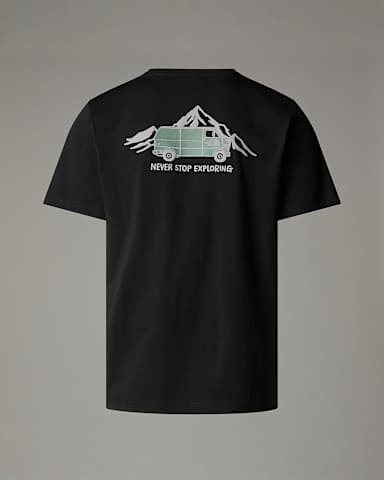 Mens Outdoor Graphic TShirt TNF TNF Black ALT1