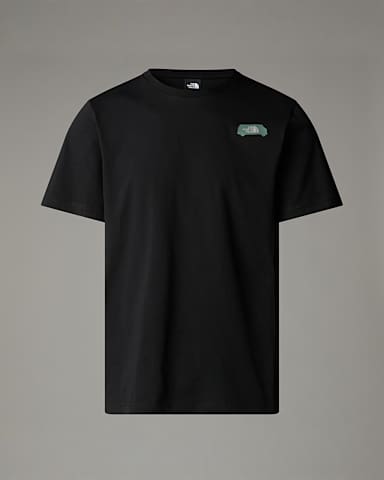 Mens Outdoor Graphic TShirt TNF TNF Black HERO