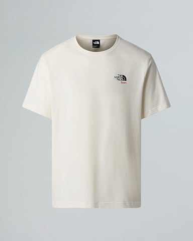 Tshirt dcontract Spain unisexe TNF White Dune ALT1
