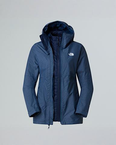Veste Hikesteller Triclimate 3en1 pour femme TNF Shady Blue White HeatherSummit NavyNPF HERO