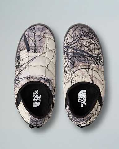 Pantoufles Thermoball V Traction pour homme TNF Image Lift Print White Dune ALT1
