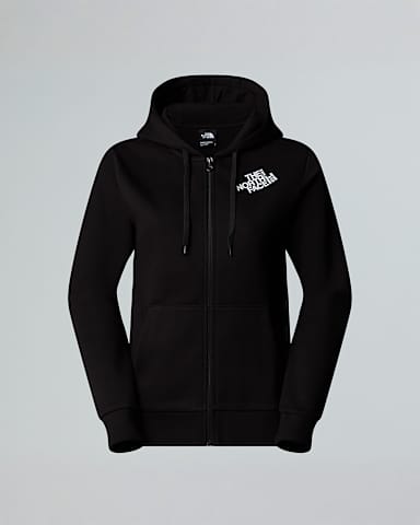 Blanca Peakhoodie met volledige rits voor dames TNF TNF Black HERO