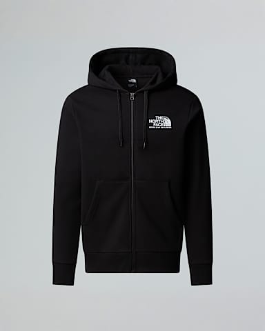 Sweat capuche zipp Blanca Peak pour homme TNF TNF Black HERO