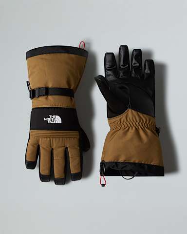 Guanti da sci Montana da uomo TNF Utility Brown HERO