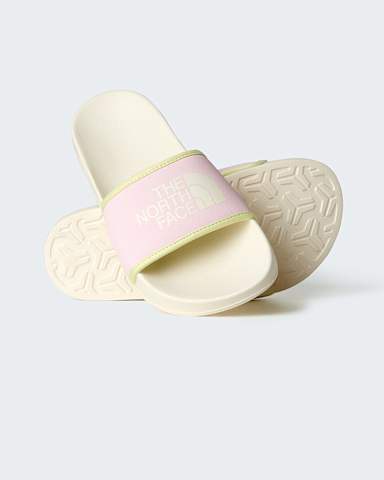 Teens Base Camp Slides III TNF White DunePale Blossom HERO