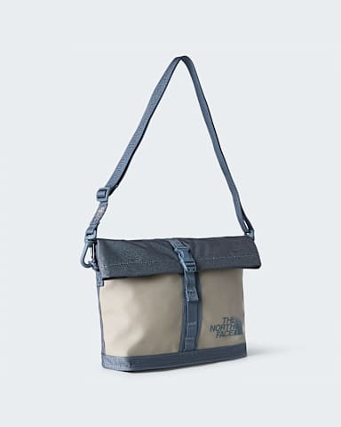 Base Camp Shoulder Bag TNF Stone SlabGranite Grey HERO