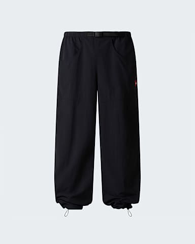 Unisex Red Box Nylon Belted Trousers TNF TNF Black HERO