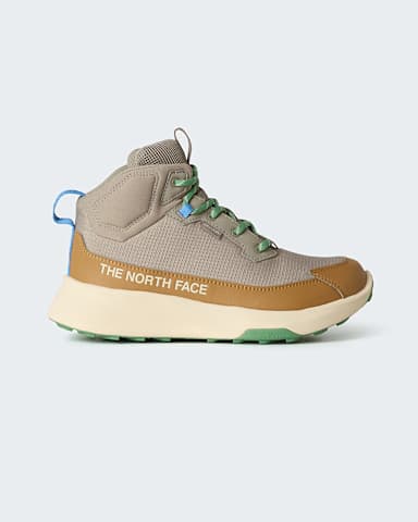 Teens Fastpack II Waterproof Hiking Boots TNF Stone SlabDimmed Algae HERO