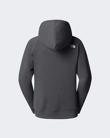 Womens Zuum FullZip Fleece Hoodie TNF Anthracite Grey ALT1