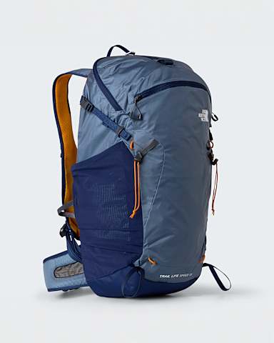 Sac dos Trail Lite Speed 30 L TNF Granite GreySummit NavyDust Orange HERO