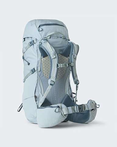 Womens Terra 55Litre Hiking Backpack TNF Frost GreyGranite Grey ALT2