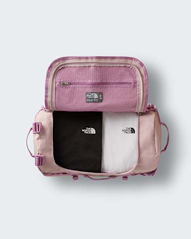 Base Camp Duffel 50L Small TNF Metal PinkHushed Lavender ALT2