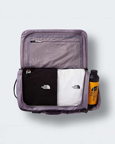 Base Camp Voyager Duffel 42L TNF Transcendent GreyEndless DuskHigh Rise Grey ALT2